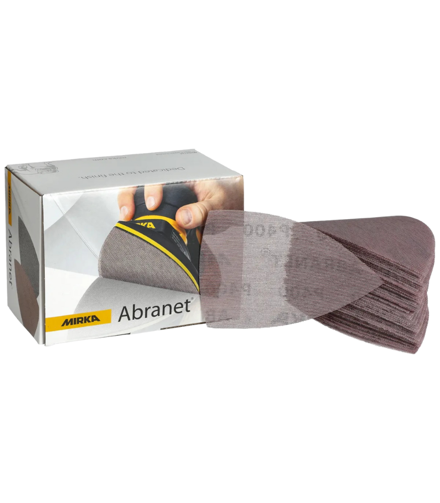 Mirka Abranet Grip Triangle - 100 x 152 x 152mm - 50 Pack