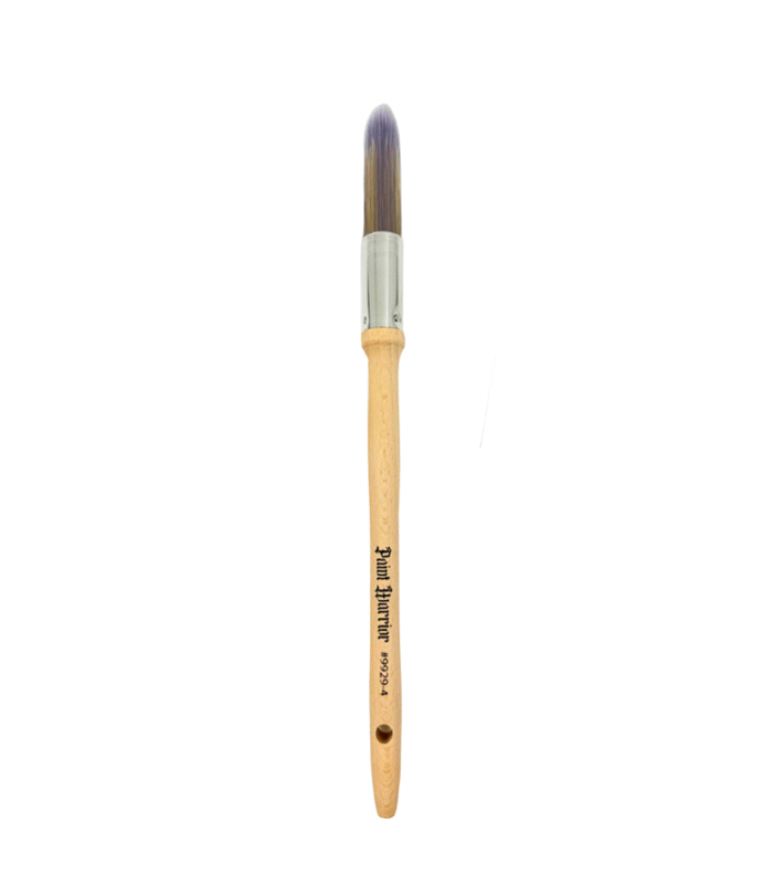 Paint Warrior Round Sash Paint Brush - 5/8 Inch (14mm)