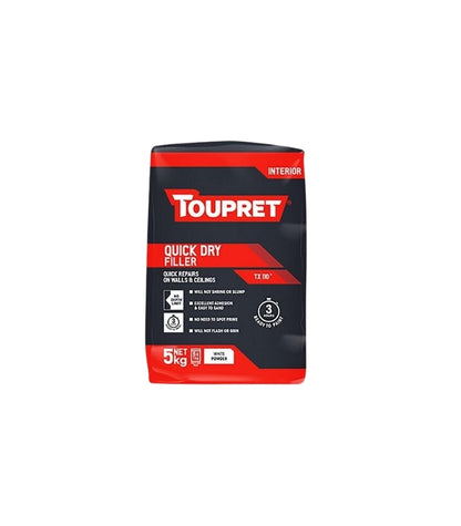 Toupret Quick Dry Interior Filler - 5Kg