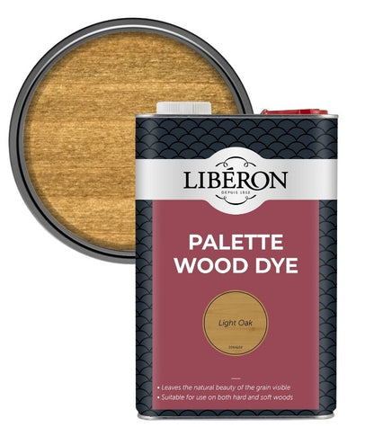 Liberon Interior Floor and Woodwork Palette Wood Dye - Light Oak - 5L