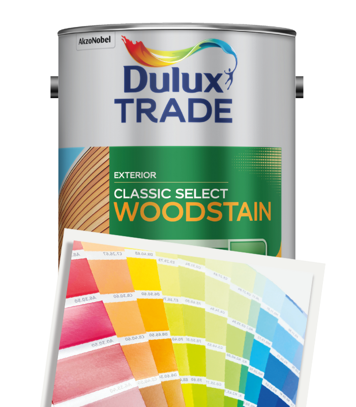 Dulux Trade Classic Select Woodstain 5L - Tinted Mixed Colour