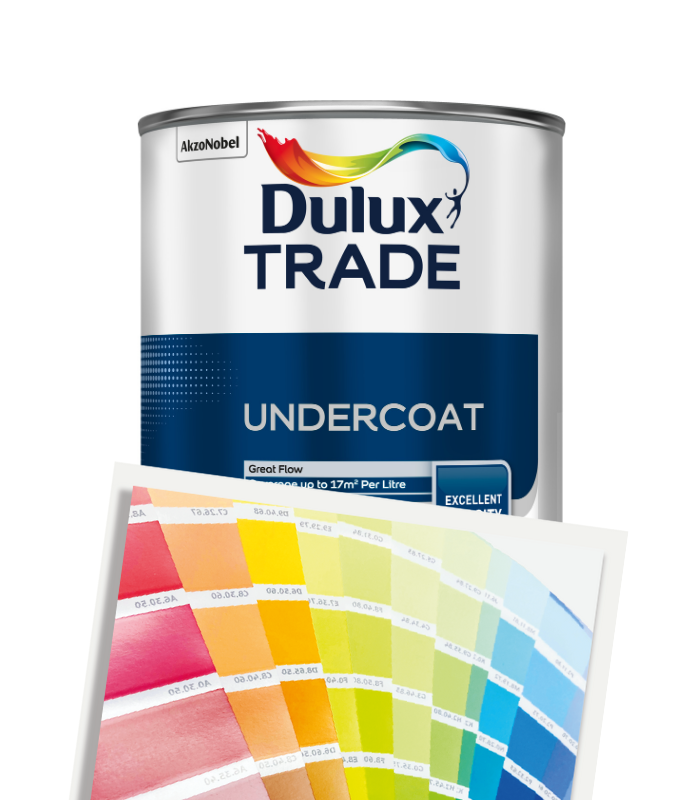 Dulux Trade Undercoat 5L - Tinted Mixed Colour