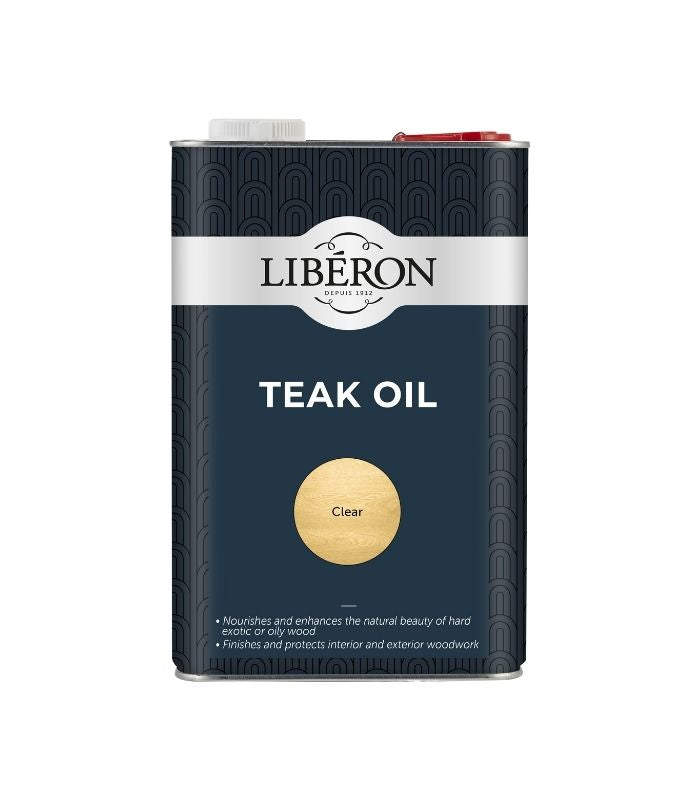 Liberon Teak Oil - With UV Filters  - 5 Litre