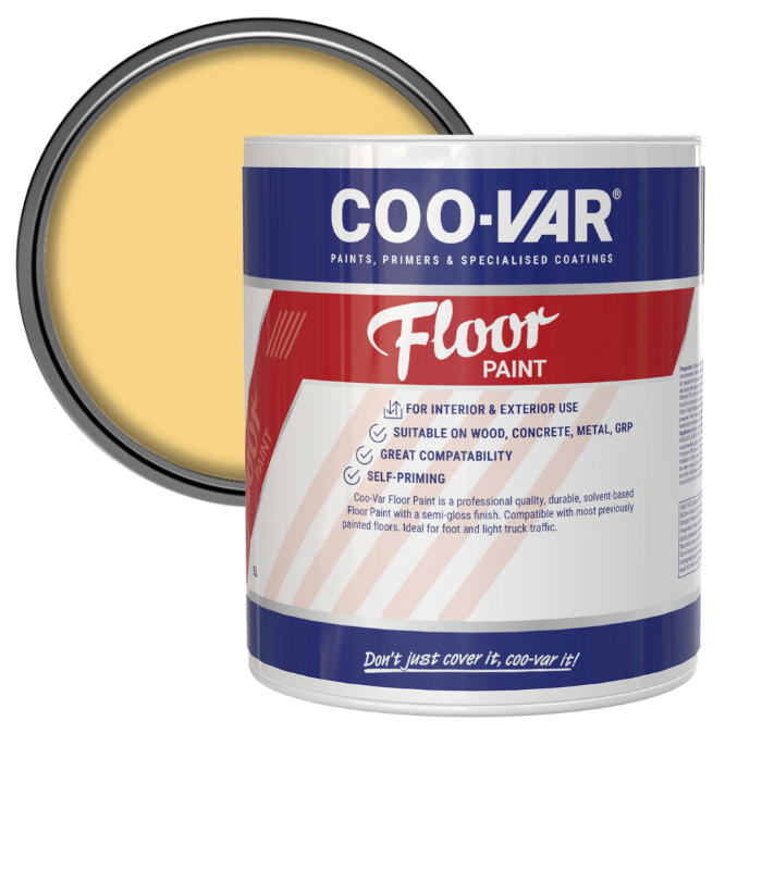 CooVar Floor Paint - Stone - 5 Litre