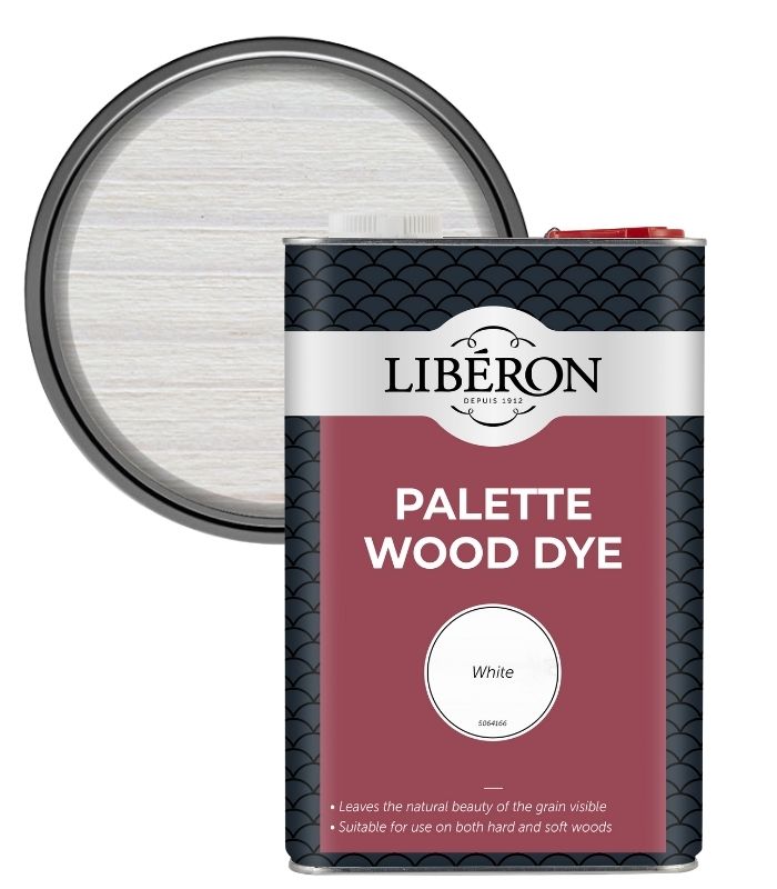 Liberon Interior Floor and Woodwork Palette Wood Dye - White - 5L