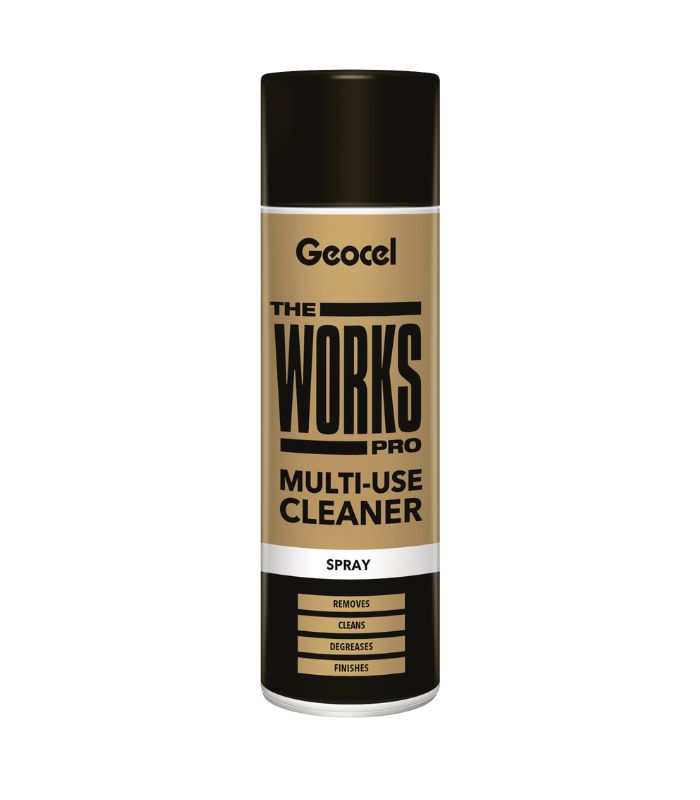 Geocel The Works Pro Multi Use Cleaner 500ml Aerosol