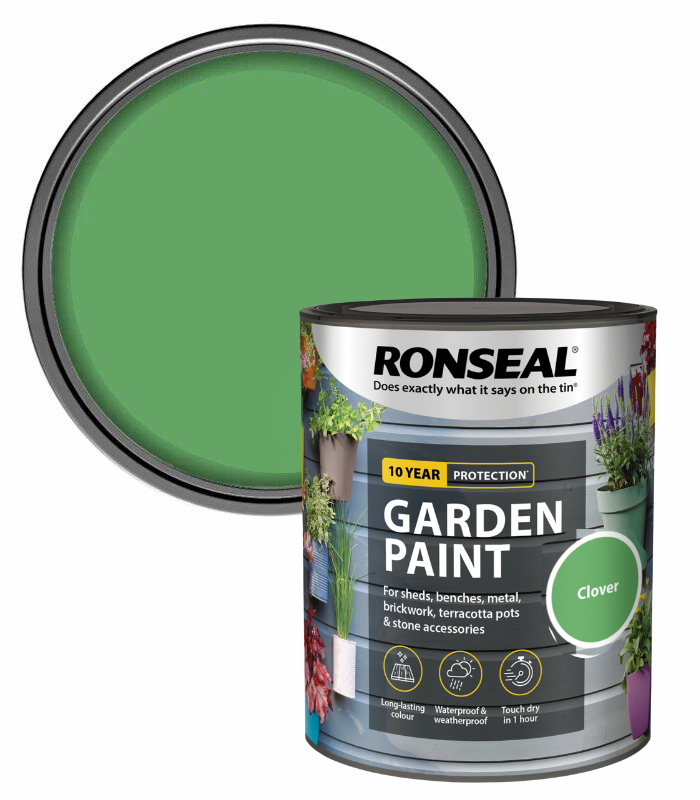 Ronseal Garden Paint - Clover - 750ml