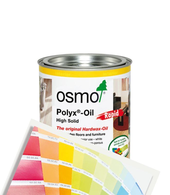 Osmo Polyx Oil Rapid Matt - 750ml - Tinted Mixed Colour