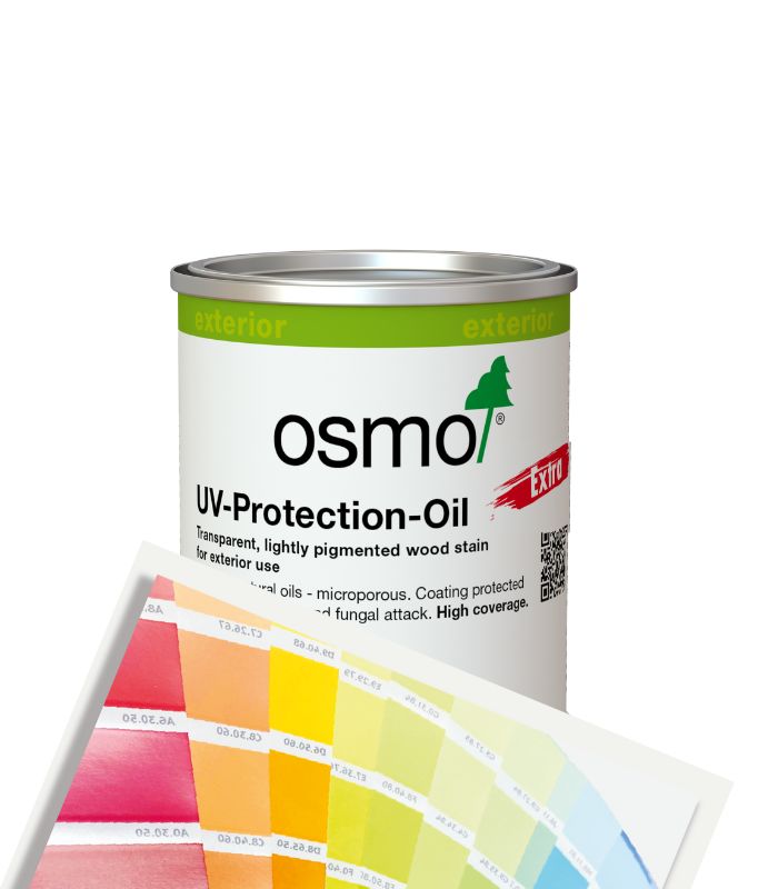 Osmo UV Protection Oil Satin Extra - 750ml - Tinted Mixed Colour
