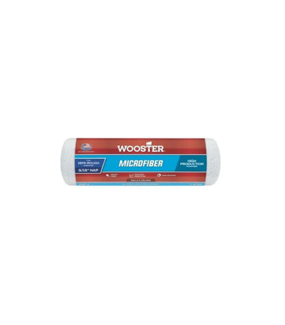 Wooster Microfiber 3/4" Nap Rough Paint Roller Sleeve - 9 Inch