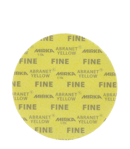 Mirka Abranet Yellow 225mm 20 Pack - Fine