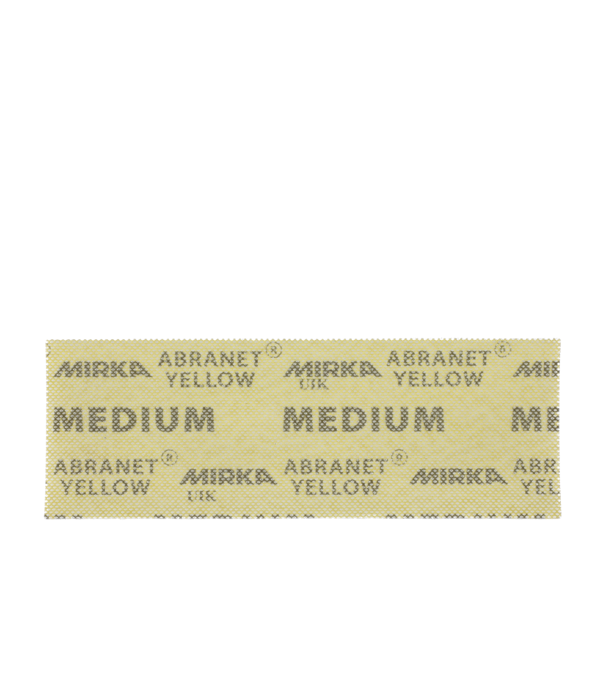 Mirka Abranet Yellow 80 x 230mm 20 Pack - Medium