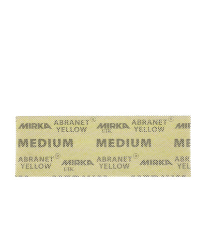 Mirka Abranet Yellow 80 x 230mm 20 Pack - Medium