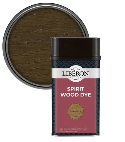 Liberon Spirit Traditional Hardwood Furniture Wood Dye - Antique Pine - 1 Litre