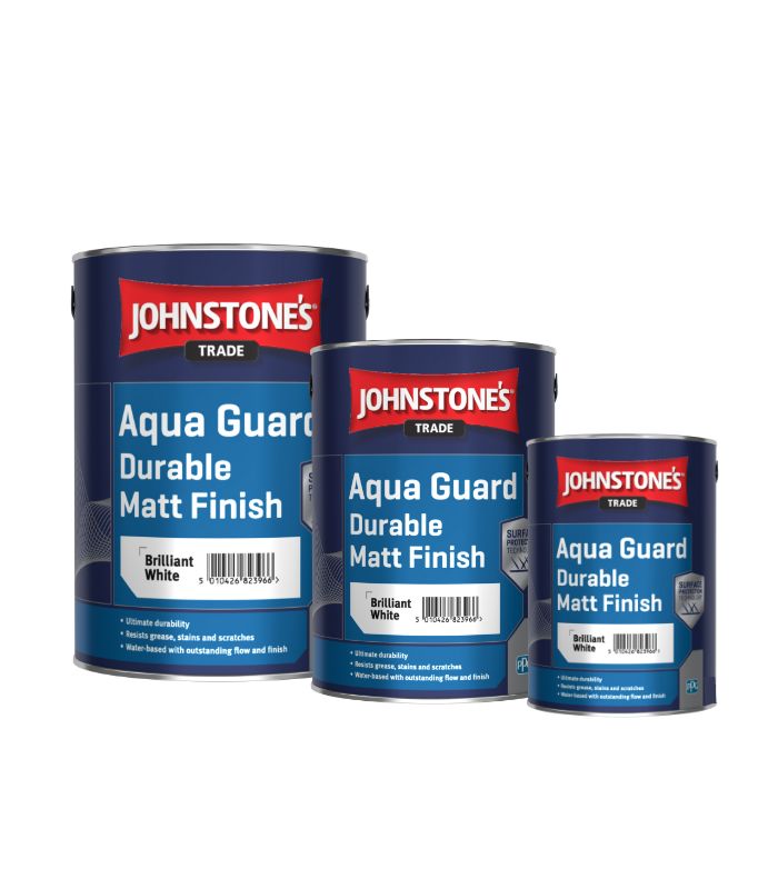 Johnstones Trade Aqua Guard Matt - Brilliant White