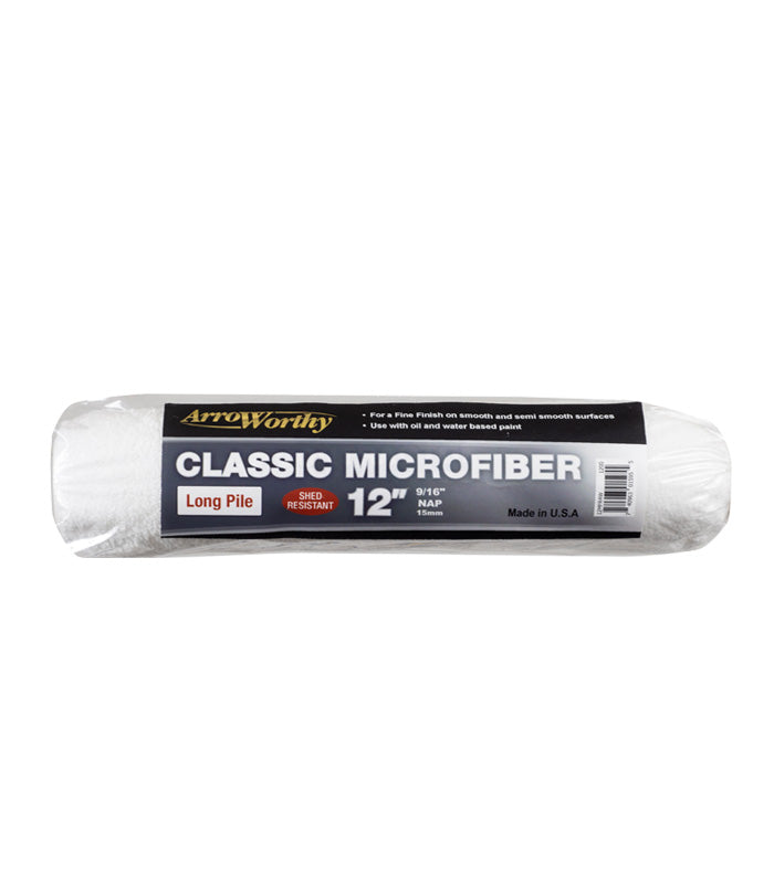 Arroworthy Classic Microfiber Paint Roller Refill - Long Pile - 12" (1-1/2")