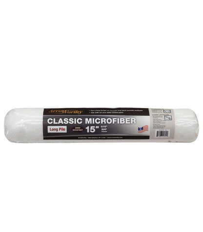 Arroworthy Classic Microfiber Paint Roller Refill - Long Pile - 15" (Pole)