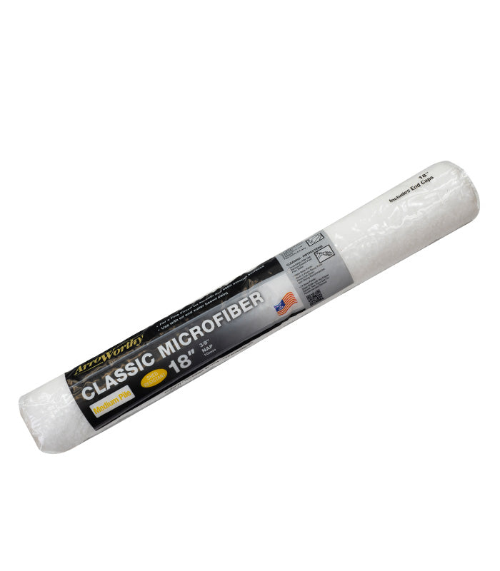 Arroworthy Classic Microfiber Paint Roller Refill - Medium Pile - 18" (Pole)