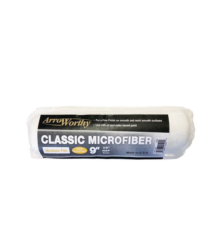 Arroworthy Classic Microfiber Paint Roller Refill - Medium Pile - 9" (1-3/4")