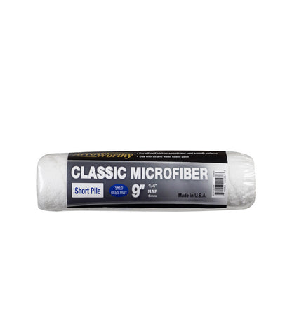 Arroworthy Classic Microfiber Paint Roller Refill - Short Pile - 9" (1-3/4")