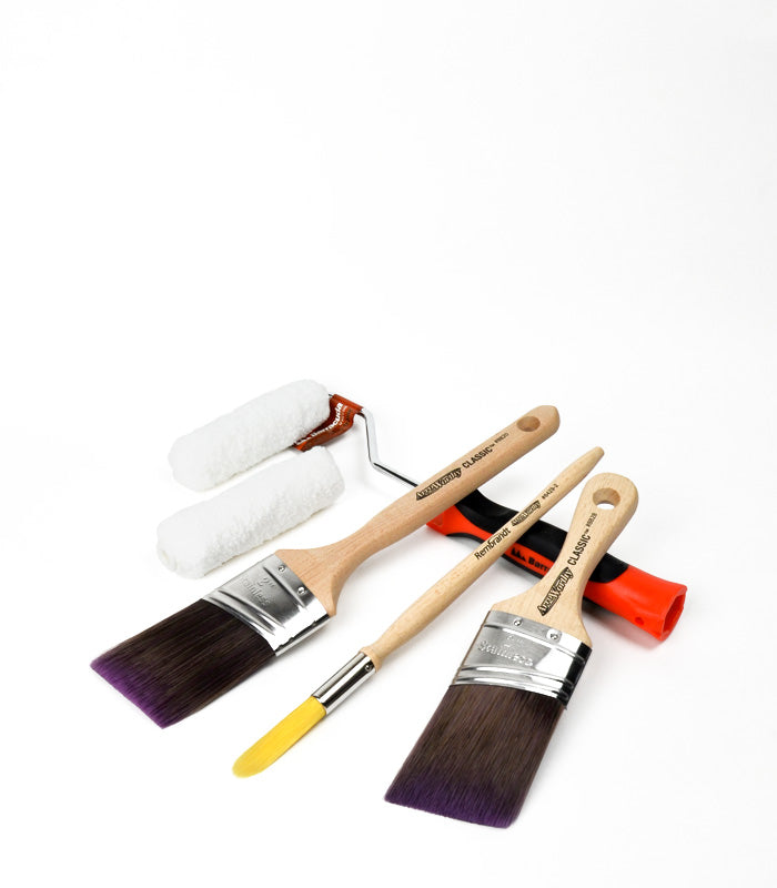 Arroworthy Ultimate Woodwork Brush and Roller Set - 5 Pack