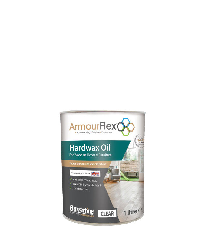 Armourflex Hard Wax Oil Clear - Matt - 1L