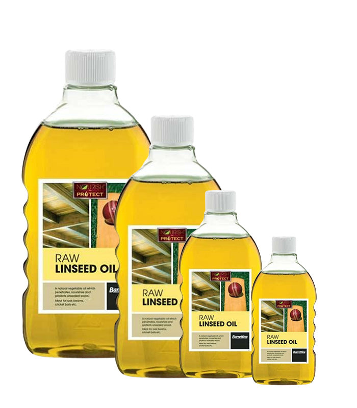 Linseed Size Barrettine Raw Linseed Oil – Next Day Paint