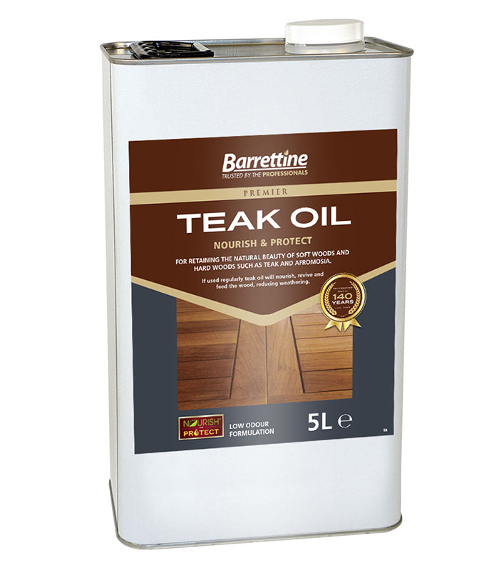 Barrettine Teak Oil -- 5 Litre