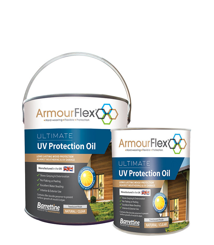 Cladding Oil ArmourFlex Ultimate Cladding UV Protection Oil - 4 Litre – Next Day Paint