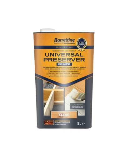 Barrettine Universal Wood Preserver - Clear - 5L
