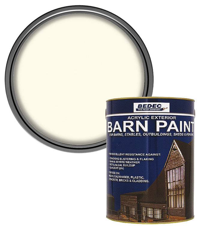 Bedec Barn Paint - Semi-Gloss - Gardenia - 2.5L
