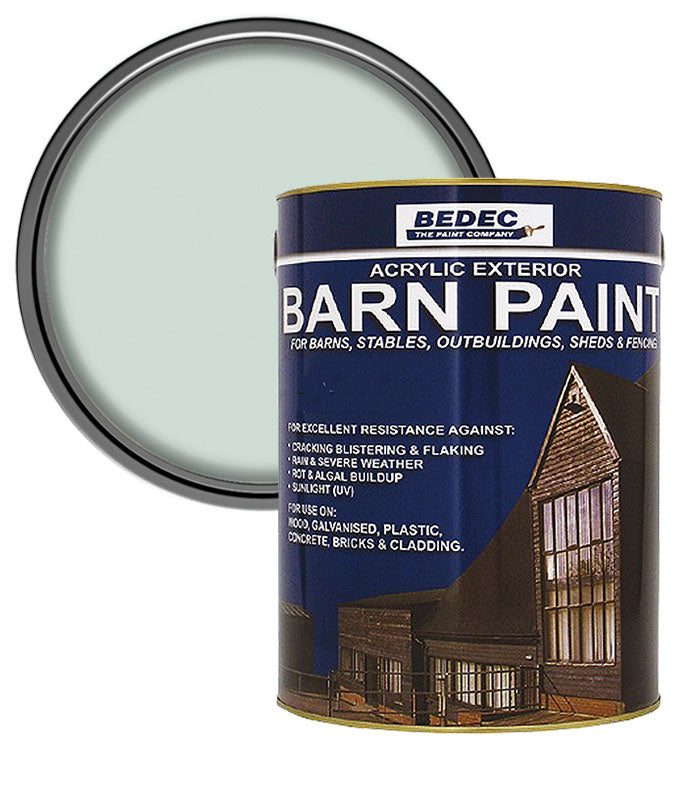 Bedec Barn Paint - Semi-Gloss - Woodland Green - 5L