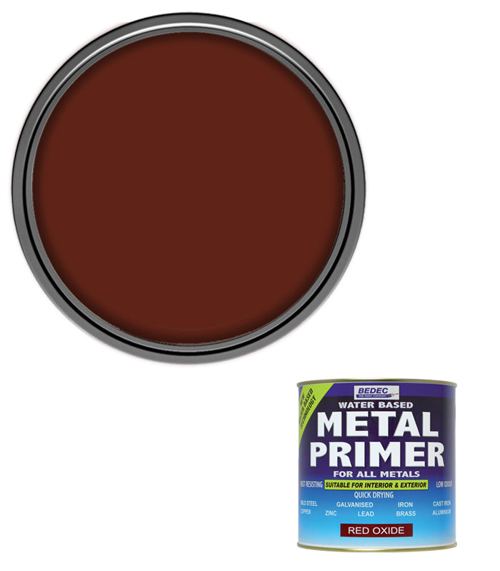 Bedec All Metals Primer - Red Oxide Paint  - 250ml
