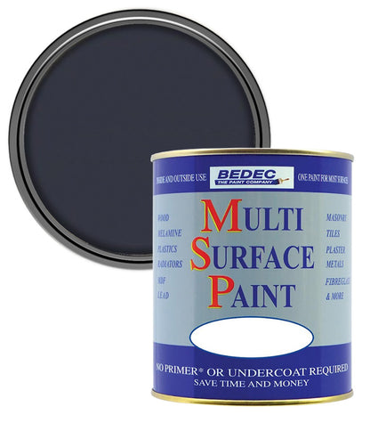 Bedec Multi Surface Paint - Matt - Anthracite - 2.5L