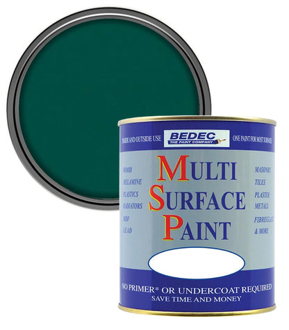 Bedec Multi Surface Paint - Satin - Holly - 2.5L
