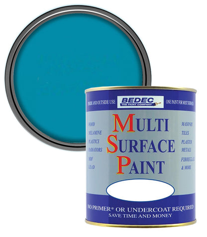 Bedec Multi Surface Paint - Satin - Jade Silk - 2.5L