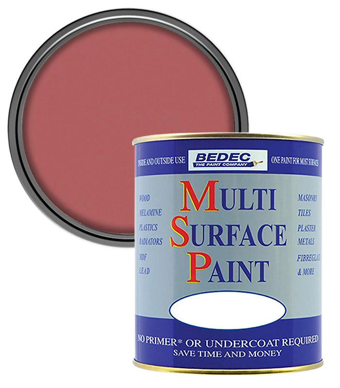 Bedec Multi Surface Paint - Satin - Plum - 2.5L