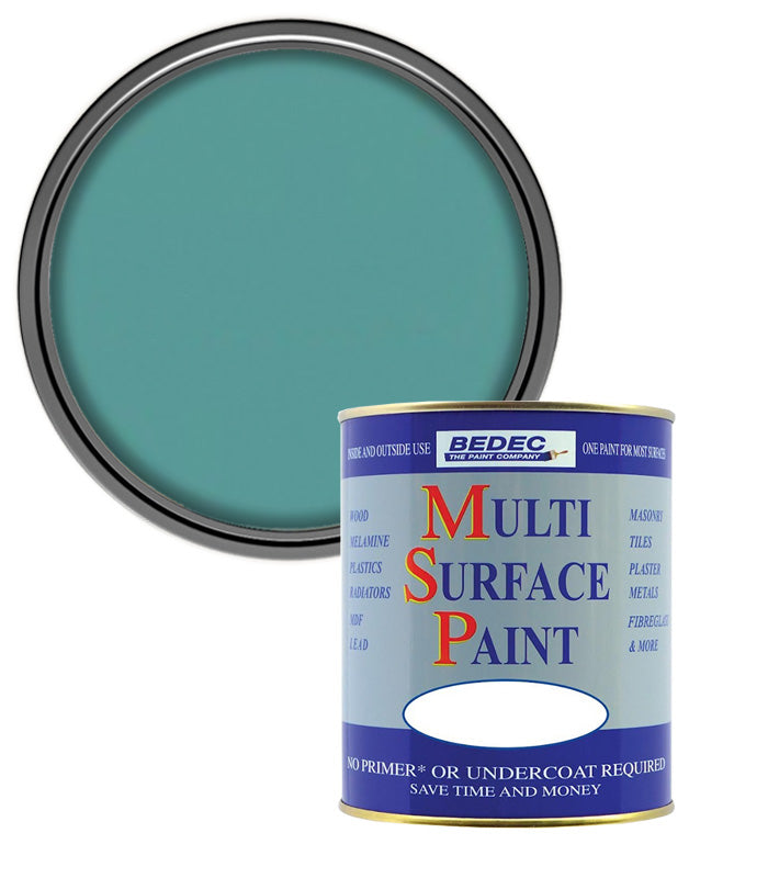 Bedec Multi Surface Paint - Satin - Soft Thyme - 750ml