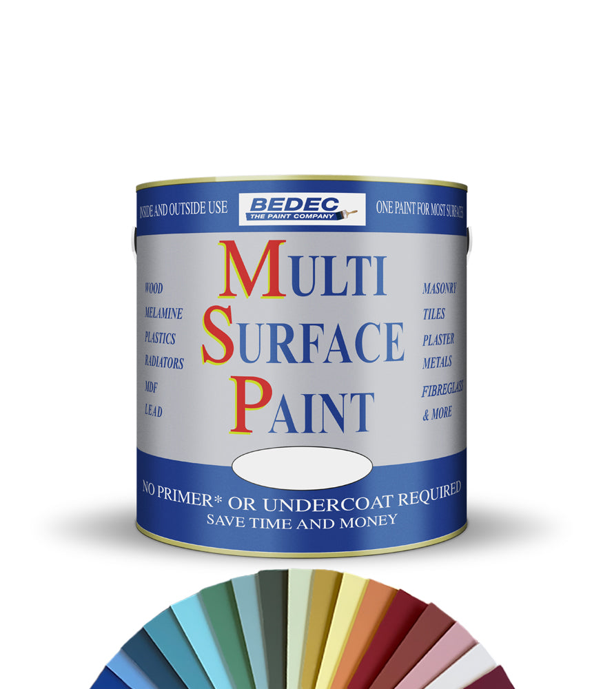 Bedec Multi Surface Paint - Gloss - 2.5L - Tinted Colour Match