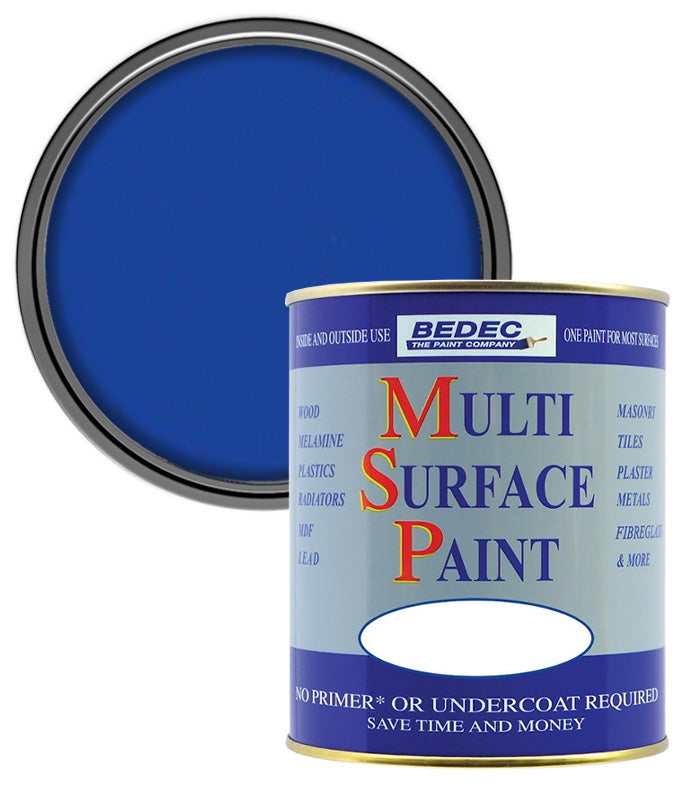 Bedec Multi Surface Paint - Satin - Violet - 2.5L