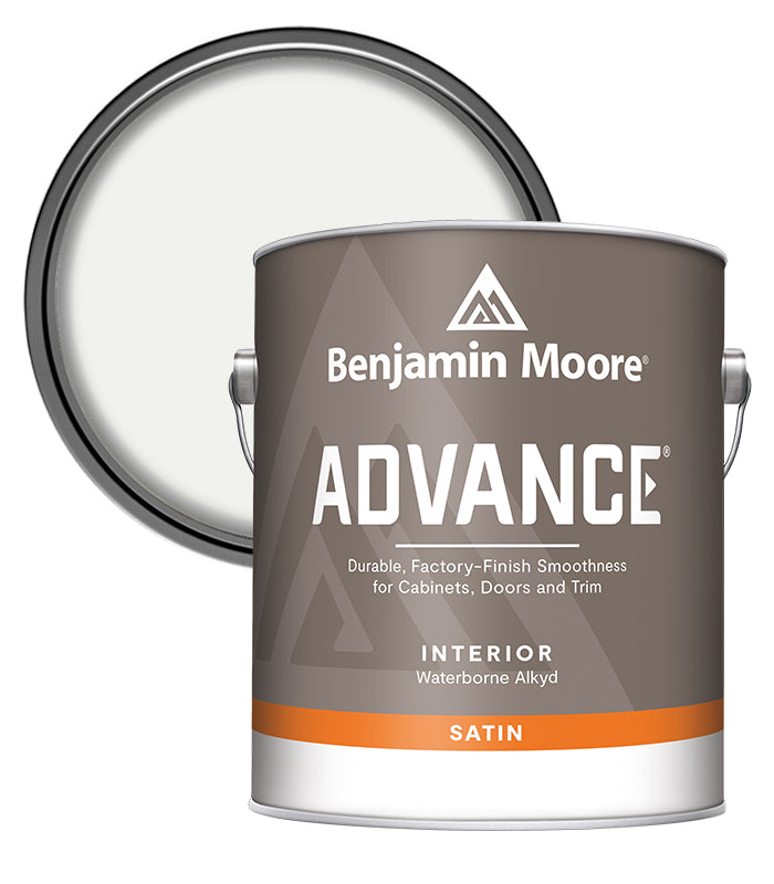 Benjamin Moore Advance Satin - Super White - Gallon 3.78L