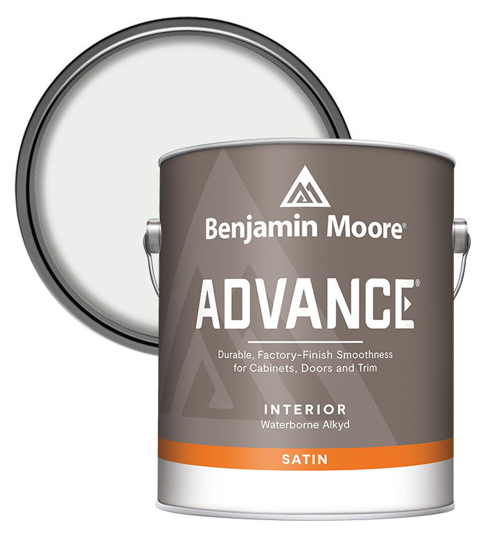 Benjamin Moore Advance Satin - White - Gallon 3.78L
