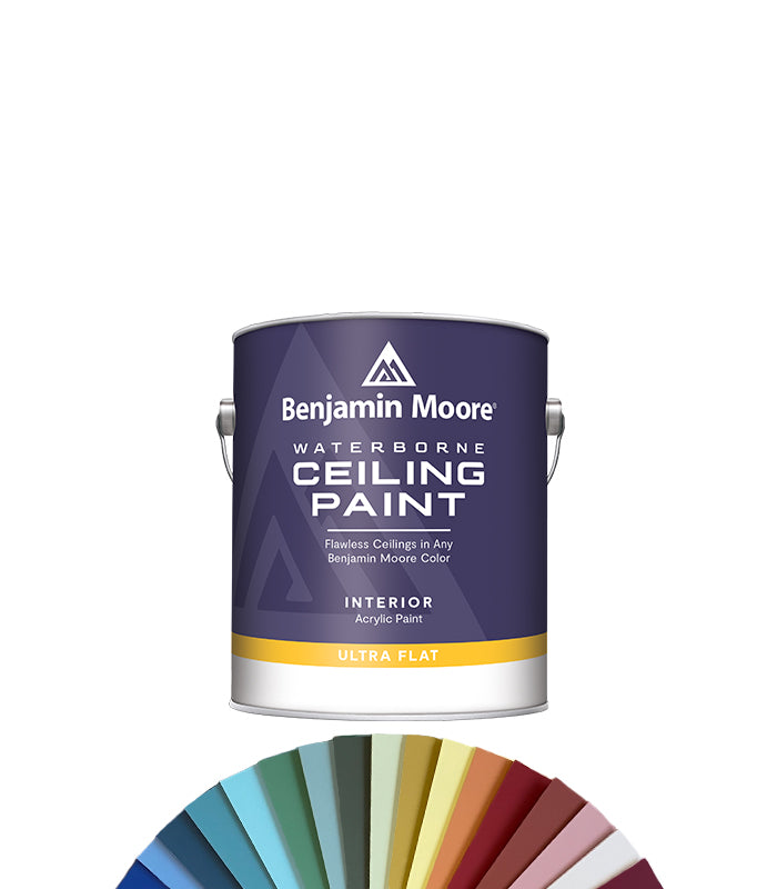Benjamin Moore Ceiling Paint Ultra Flat - Quart 0.94L - Tinted Mixed Colour