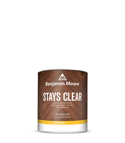 Benjamin Moore Stays Clear - Flat - Quart 0.94L