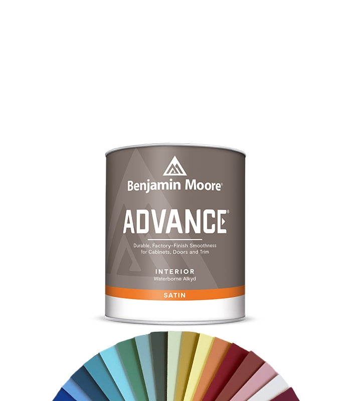 Benjamin Moore Advance Satin - Quart 0.94L - Tinted Colour Match