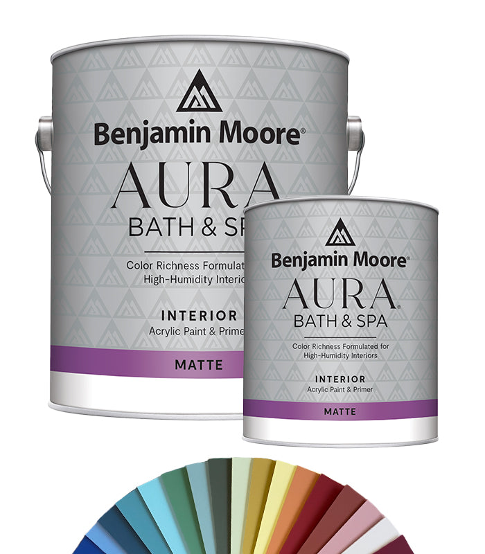 Benjamin Moore Aura Bath & Spa Interior Paint - Tinted Colour Match