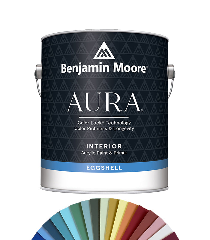 Benjamin Moore Aura Eggshell - Gallon 3.78L - Tinted Mixed Colour