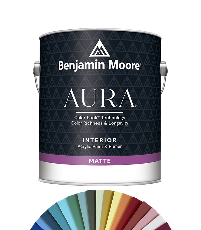 Benjamin Moore Aura Matte - Gallon 3.78L - Tinted Mixed Colour
