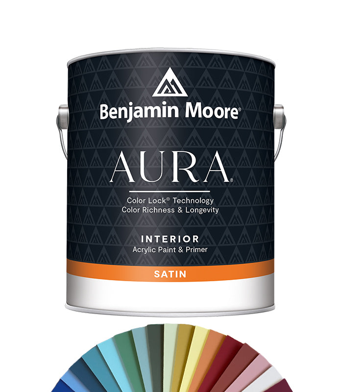 Benjamin Moore Aura Satin - Gallon 3.78L - Tinted Mixed Colour