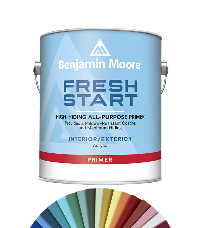Benjamin Moore Fresh Start High Hiding Primer - Gallon 3.78L - Tinted Mixed Colour